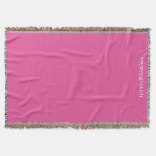 Rose Petal Pink - Keuchblanken Decke