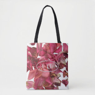 Rose Petal Pink Romantische Personalisierte Tote T Tasche