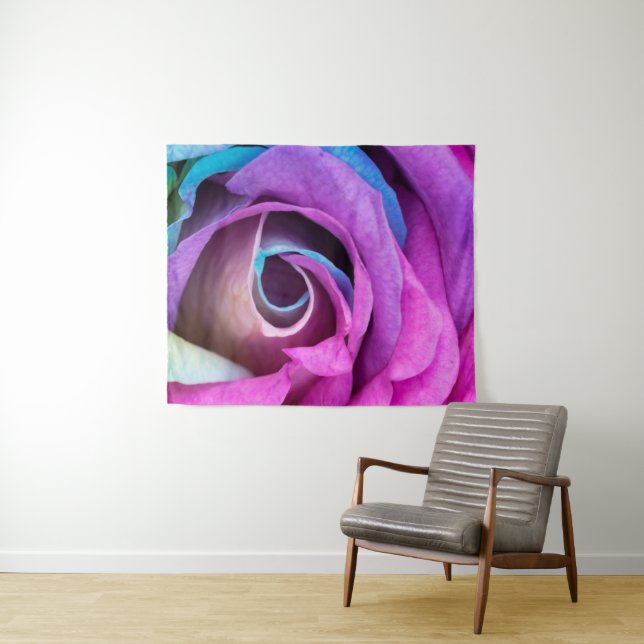 Rose Petals 6 Wandteppich (Beispiel (Horizontal))