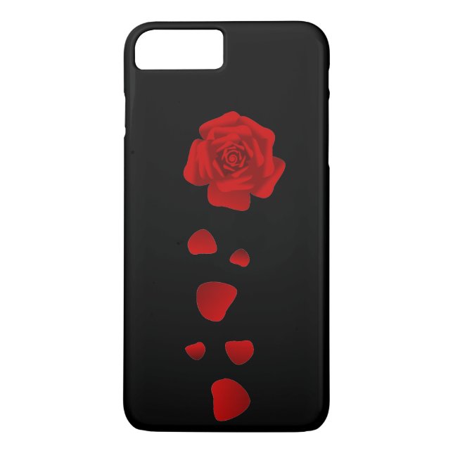Rose Petals Case-Mate iPhone Hülle (Rückseite)