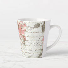 Rose Pink Kaffee Tasse