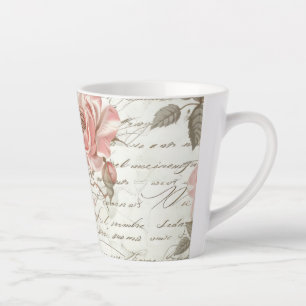 Rose Pink Kaffee Tasse