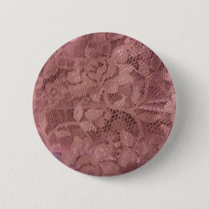 Rose Pink Lace Button