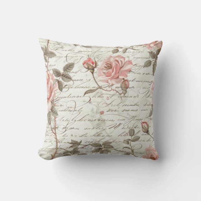 Rose Pink Pencil Case Kissen (Vorderseite)