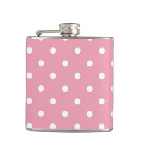 Rose Pink Polka Dot Flasche
