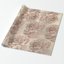 Rose Pink Rose Gold Metallische Sepia Linde