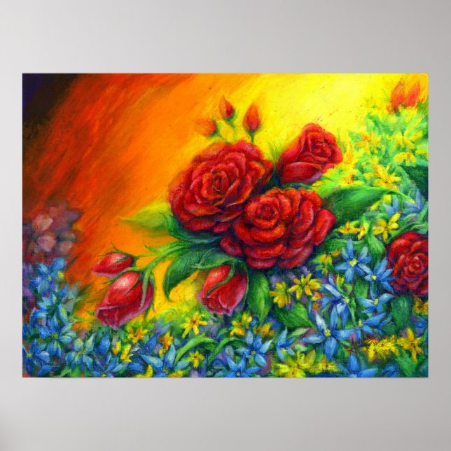 Rose Plumage Poster (Vorne)