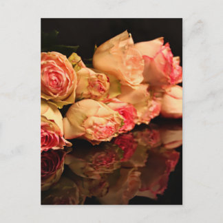 Rose Postkarte