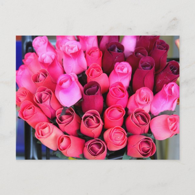 Rose-Postkarte Postkarte (Vorderseite)