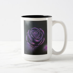 "Rose pourpre" Mug Drinkware