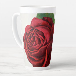 Rose Print Rochester Lithographing und Druckerei G Milchtasse