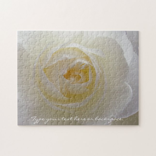 Rose Puzzle Personalisierte Puzzle (Horizontal)