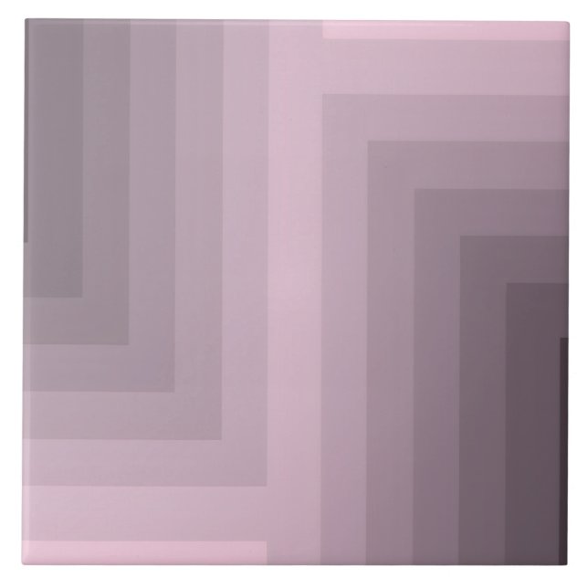 Rose Quartz-Labyrinth Dekoratives Keramikfliesen Fliese (Vorderseite)
