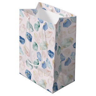 Rose Quartz Lapis Lazuli Kristalle Geburtstag Mittlere Geschenktüte