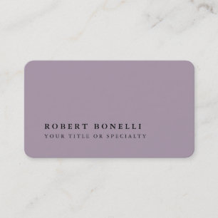 Rose Quartz Platinum Gray Stilvoll Minimalistisch Visitenkarte