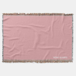 Rose Quartz rosa Farbname Decke