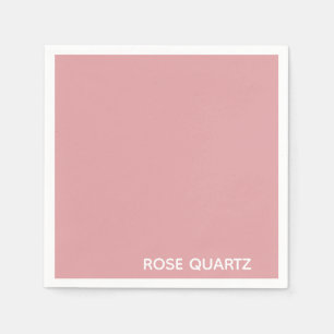 Rose Quartz rosa Farbname Serviette