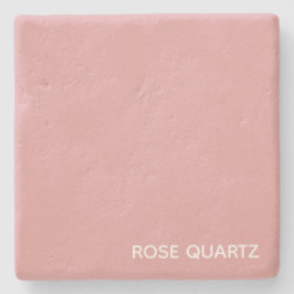 Rose Quartz rosa Farbname Steinuntersetzer