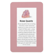 Rose Quarz Kristallbedeutung Schmucksignatur