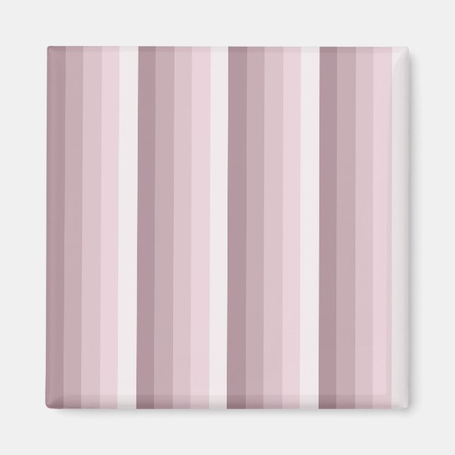 Rose Quarzschattenstreifen Magnet (Vorne)