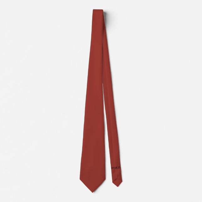 Rose Red English Hütte Neck Tie Krawatte (Vorderseite)