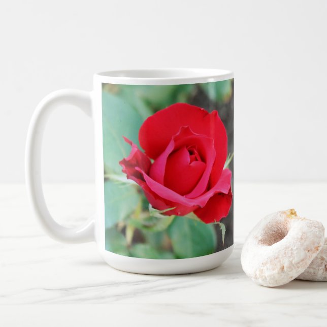Rose Red Kaffeetasse (Mit Donut)