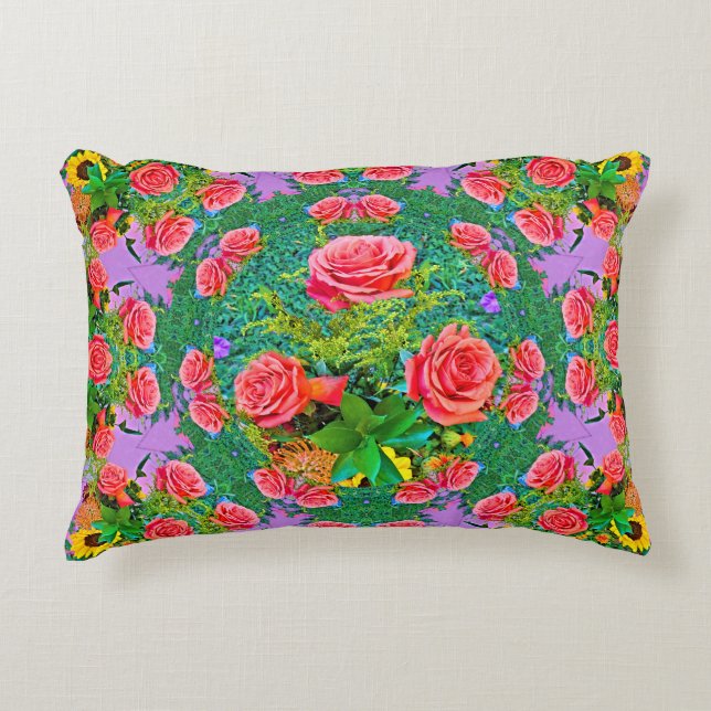 Rose Rings Dekokissen (Vorderseite)