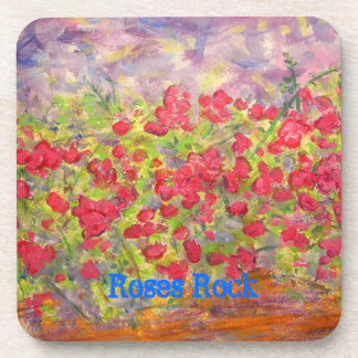 Rose Rock Getränkeuntersetzer