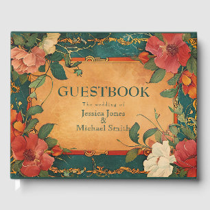 🌹 Rose Romantik: Jugendstil-Plendor Gästebuch