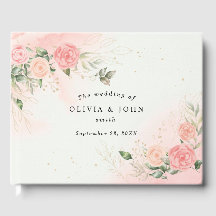 Rose Romantische Aquarellfarben Hochzeitsrosa