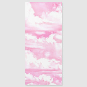Rose Rosa Fappy Clouds Dekoration Magnetkarte
