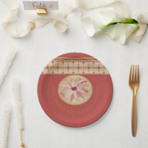 Rose Rosa und Creme mit goldenem Elegant