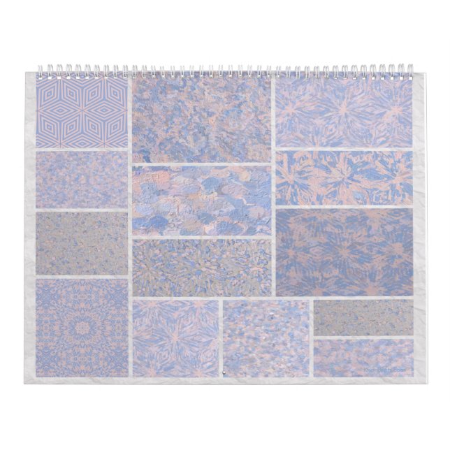 Rose rosa und hellblau kalender (Titelbild)