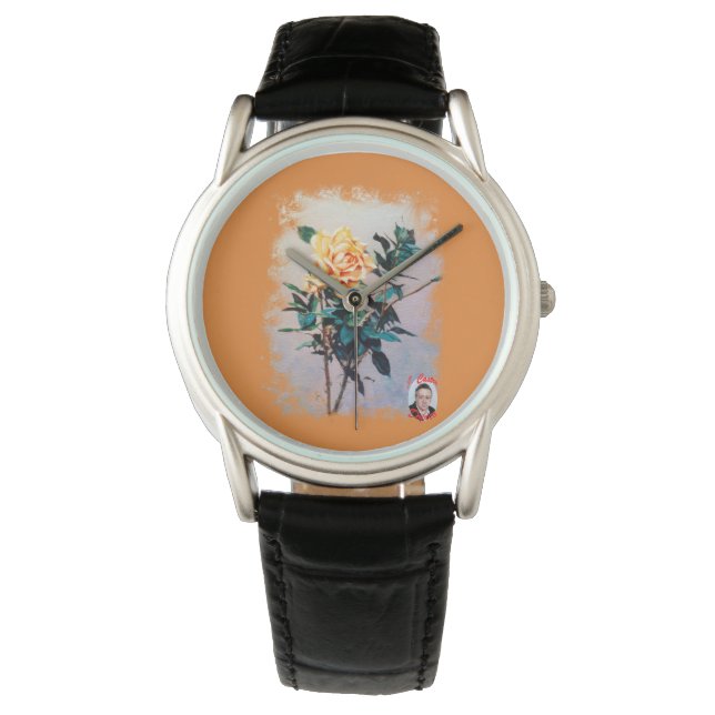 Rose/Rose Armbanduhr (Vorderseite)