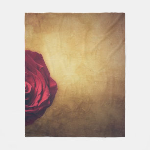 Rose Rose blühen abstrakt romantisch Fleecedecke
