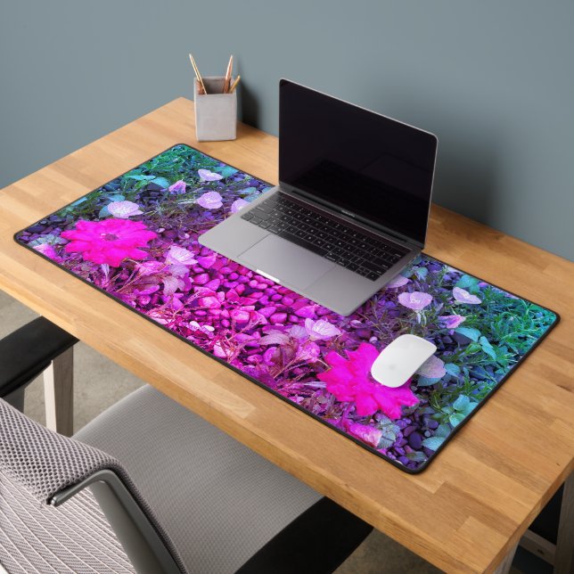 Rose rose et primroses Tapis de bureau (Bureau 2)
