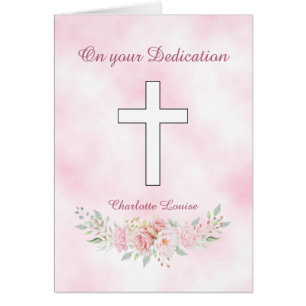 Rose rose floral fille Christian Dedication