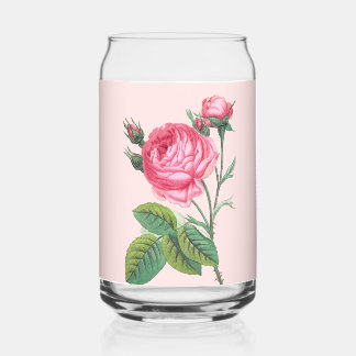 Rose rose florale moderne pastel