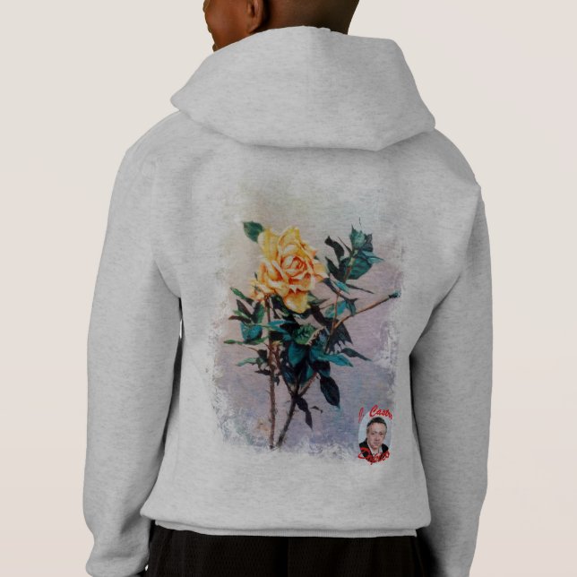 Rose/Rose Hoodie (Rückseite)