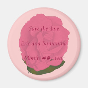 Rose rose, Sauvez les aimants de mariage date