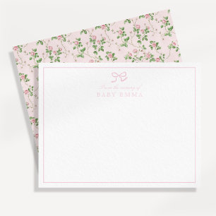 Rose rose vintage de la carte de pépinière