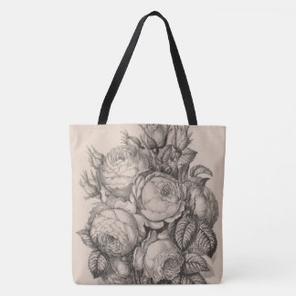 Rose & Rosenknospe 02 Tasche