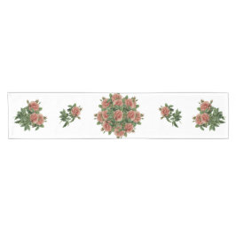 Rose Roses Rosen bouquet – Rosenbouquet Kurzer Tischläufer