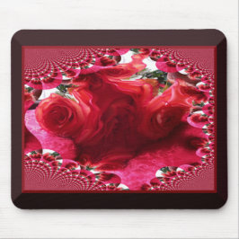 Rose Rosy Mouse Pad Mousepad