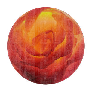 Rose Rot-Gelb-Bicolor Schneidebrett