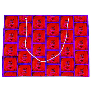 Rose Rote Liebe Große Geschenktüte