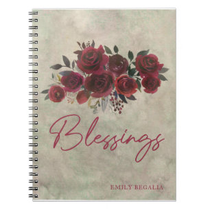 Rose rouge Bourgogne Floral Blessures Journal de p