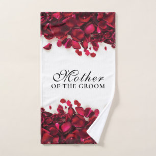 Rose rouge pétales Mariage Mère de la salle