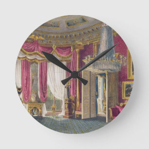 Rose Satin Drawing Room (second view) Carlton Hous Runde Wanduhr