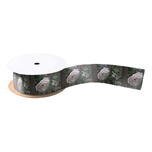 Rose Satinband (Spule)